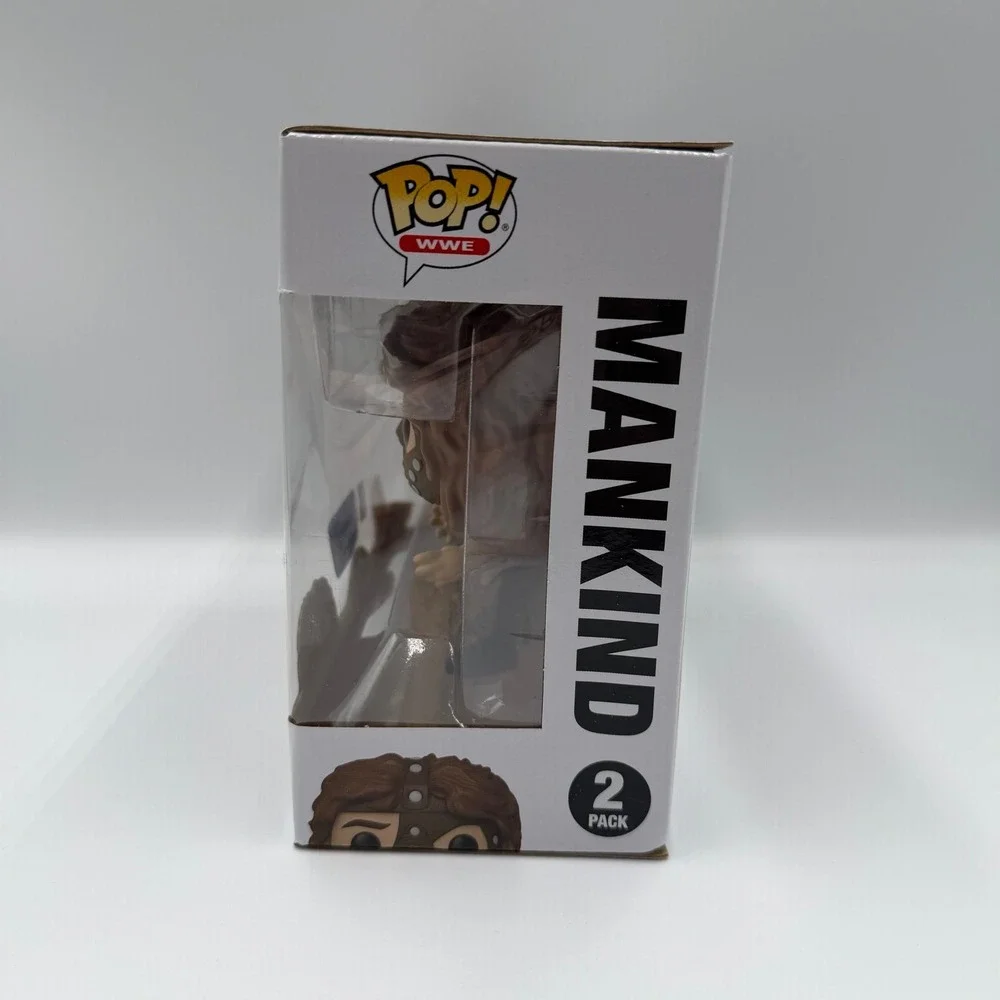 Funko Pop WWE The Rock and Mankind 2-Pack Walmart Exclusive Vinyl Figures